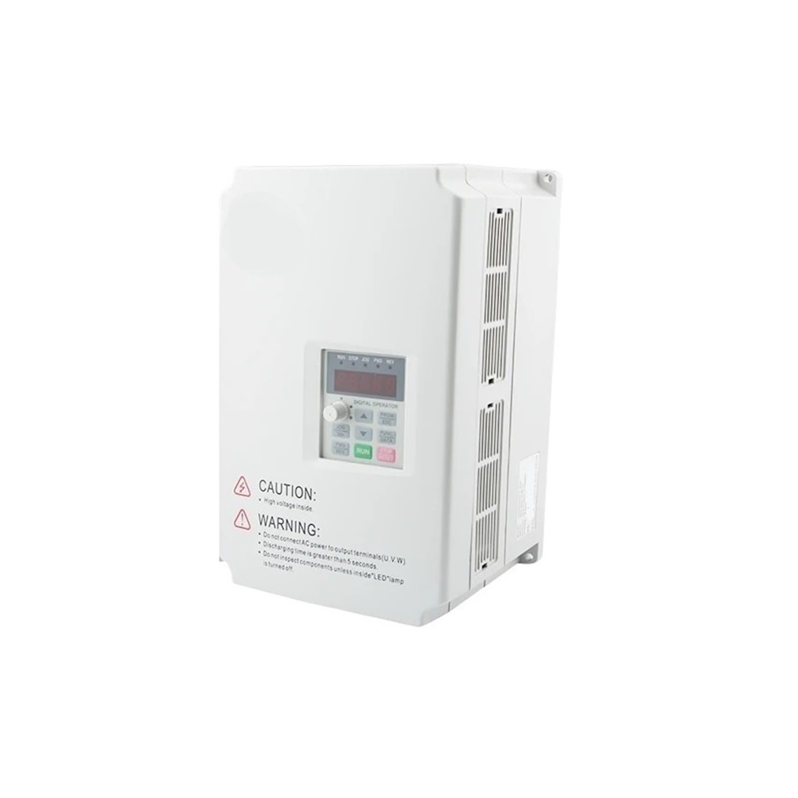 WAAZVXS 220V/380V VFD Inverter, 5.5KW, Three Phase Output, 1000Hz Frequency Drive, 23A CNC Spindle Motor Speed Regulation (5.5kw 220V)