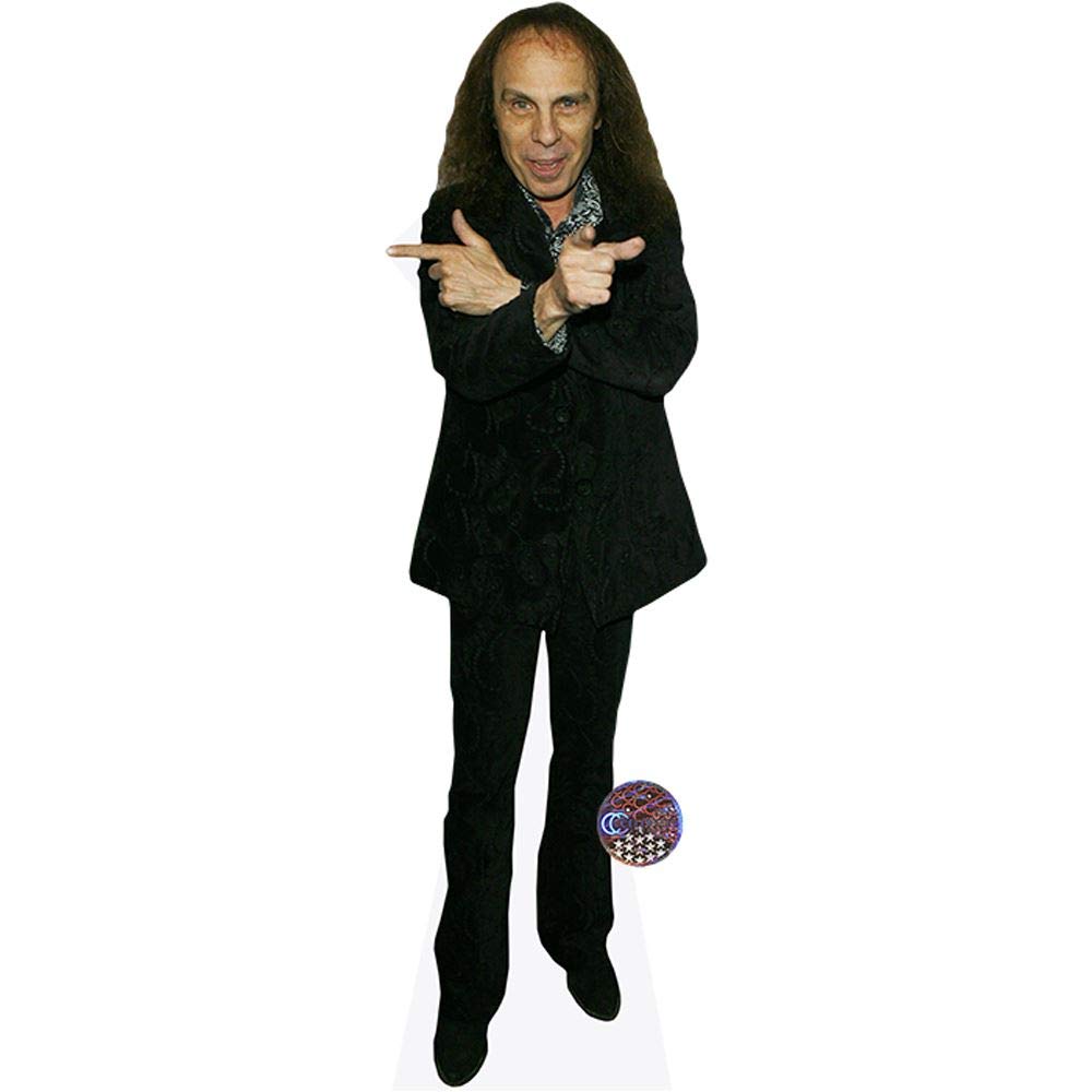 Ronnie James Dio (Black Outfit) Mini Size Cutout