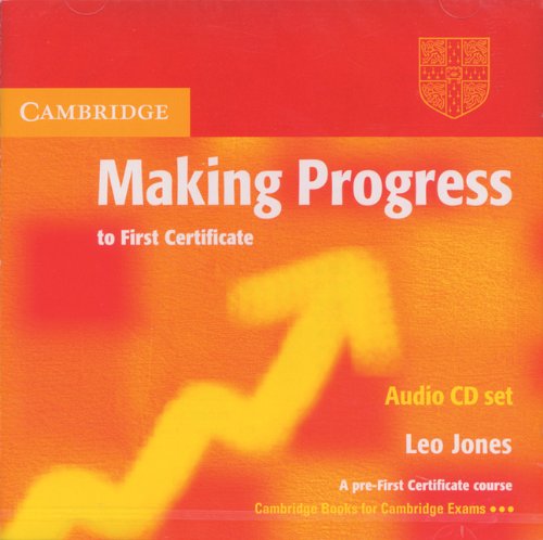 Making Progress to First Certificate Audio CD Set (2 CDs): Buy Online ...