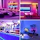 TVLIVE LED Strip 5M Bluetooth RGB LED Streifen, LED Leiste Musik Sync, Farbwechsel LED Lichterkette mit Fernbedienung und App-steuerung，Flexibel LED Band für Party, Zuhause, Schlafzimmer, TV zurück