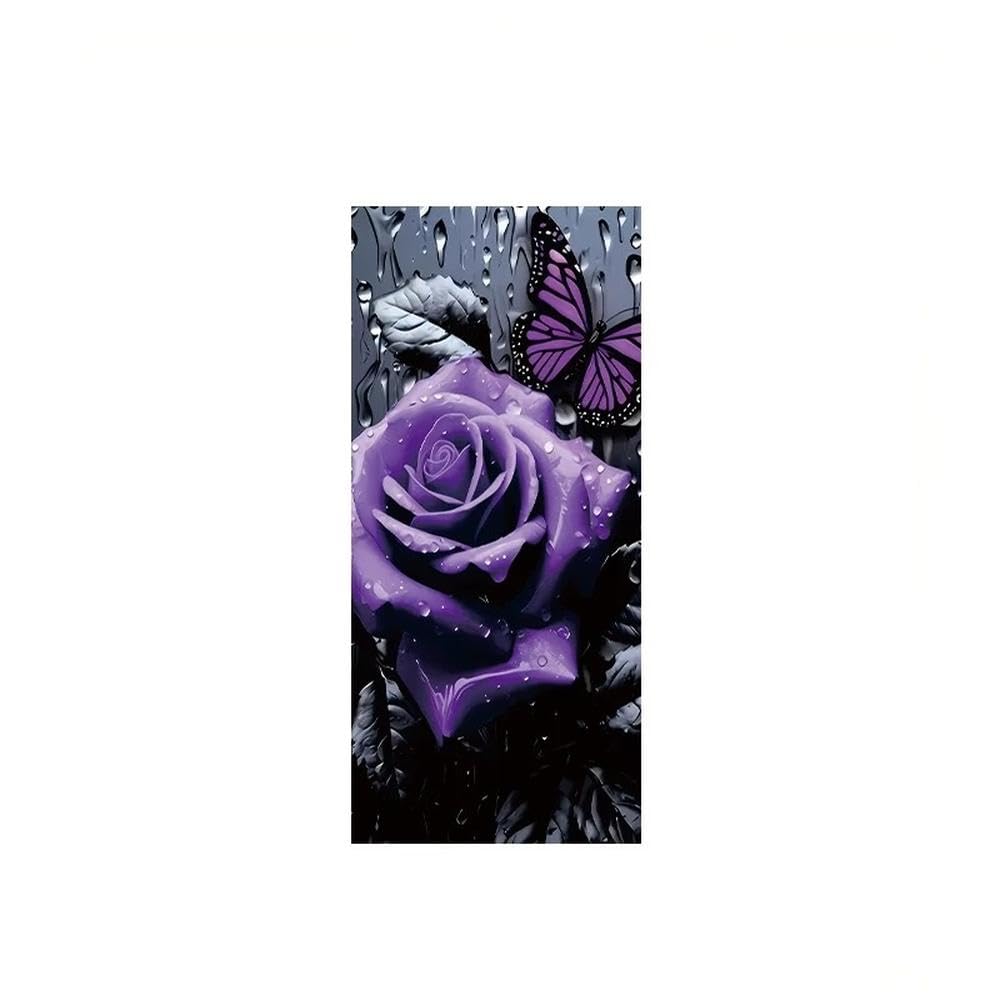 Dabhuoc Type A Car Parts 2Pcs Car Door Post Decals Decorative Cover Sticker Diy Waterproof Scratch-Proof(Type A)