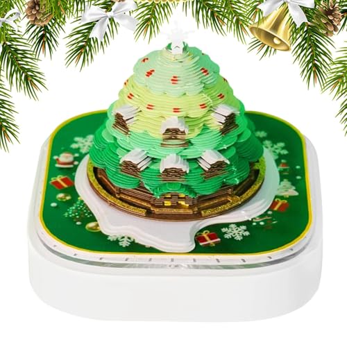 Calendario 3D 2026-3D de árbol de Navidad 2026, organizador de planificación diaria iluminado, para profesores, estudiantes, niños, adultos, Navidad, hogar, trabajo, estantería para dormitorio - imagen 8