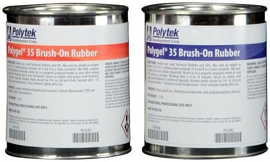 PolytekPolygel 35 Brush-On Rubber - 4lbs