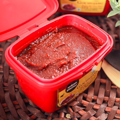 Image of Urban Platter Korean Gochujang Paste 500g (Fermented Chilli Paste | Spicy-Sweet Umami | Plant-Based | For Bibimbap & Tteokbokki)