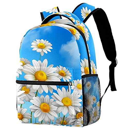 Sac à dos voyage marguerites pour les sorties scolaires et les vacances
