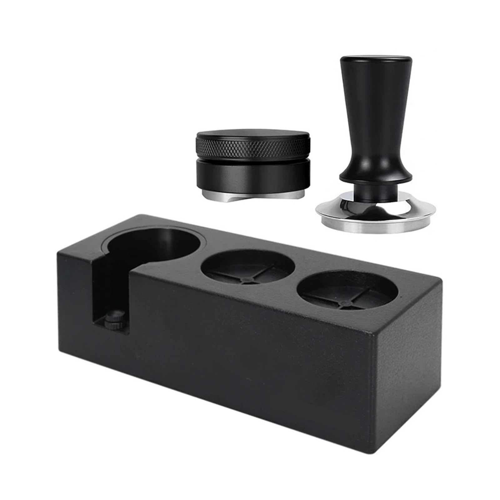 Tamper de café 51mm 53mm 58mm distribuidor de Espresso de presión constante for portafiltro accesorios de barista herramientas(58MM Set)