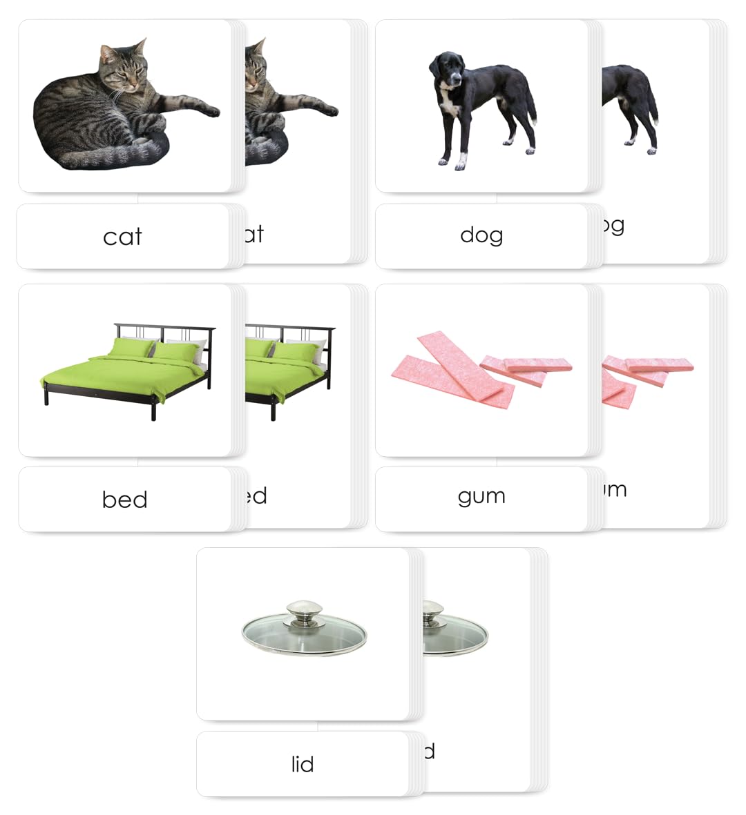 Phonetic Reading Cards Level 1 (5 packets)