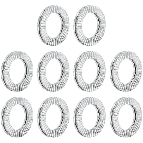 uxcell #10 Wedge Locking Washers Cover