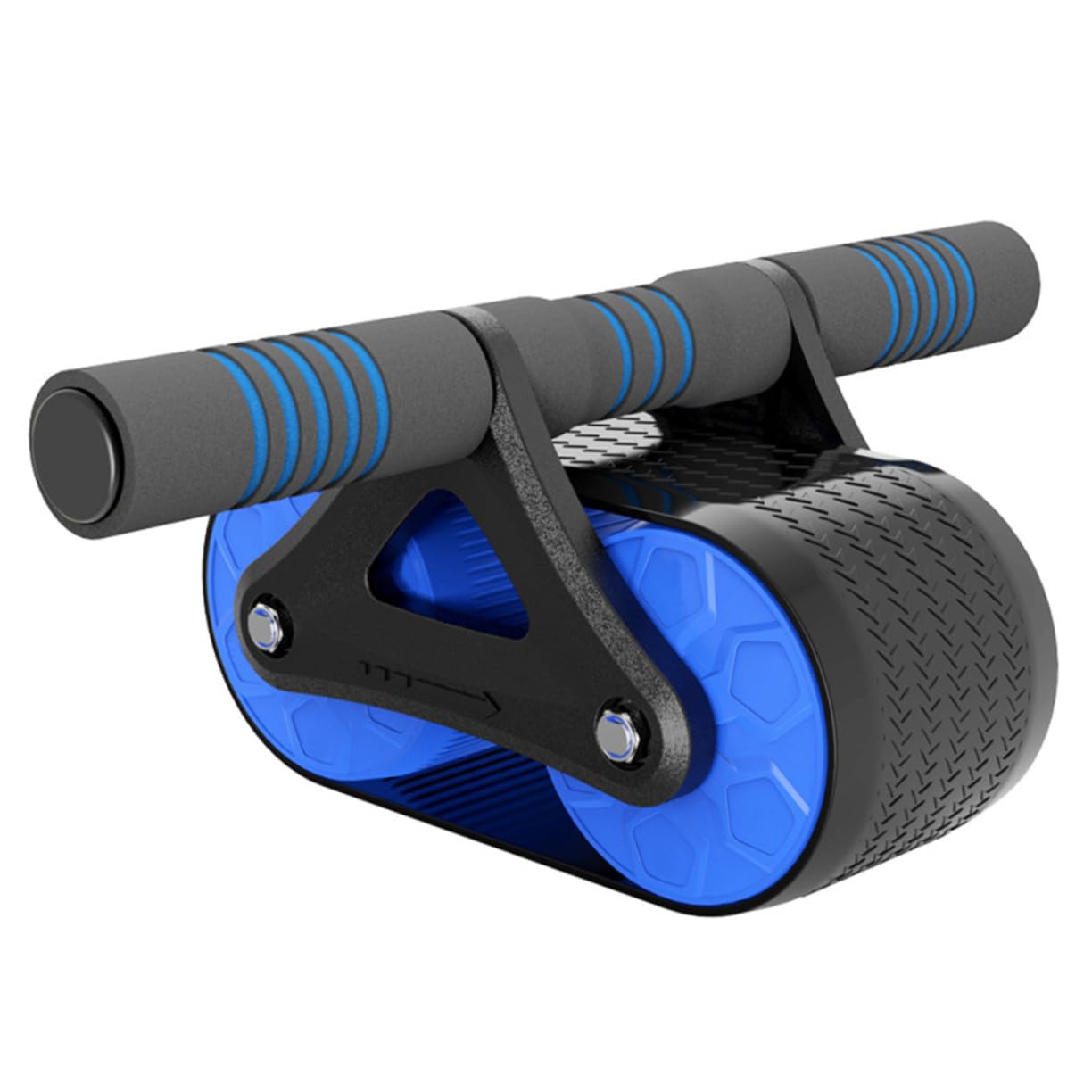 Ruota Addominali Fitness Professionale con Impugnature in Gomma ABS Ruota Widen Tank Rinforzata per Allenamento Addominali Uomo Donna Attrezzo Palestra per Esercizi Efficaci e