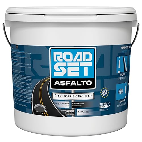 ROADSET Asfalto frio balde 15Kg