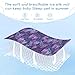 Dark Purple Indiana Wisteria Cooling Baby Bassinet Mattress 28