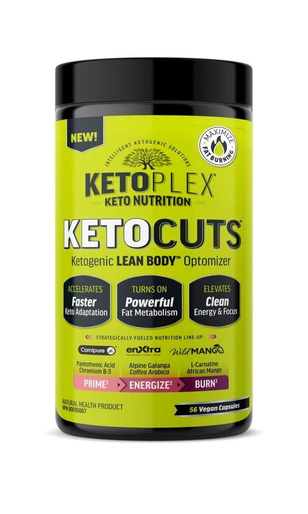 KetoPlex® KetoCuts™ Ketogenic Fat Metabolism Optimizer | 56 Vagan capsules