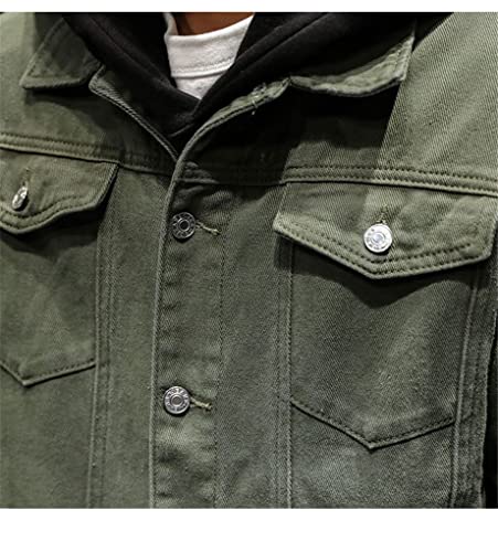 SaoBiiu Denim Jackets For Men Long Sleeve Jean Jacket Autumn Casual Loose Coats3