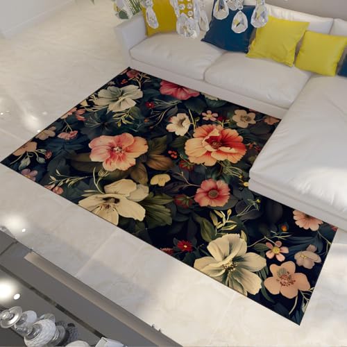 Tapis lavable antidérapant 180x240 ultra doux rustique - 2