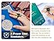 Abiyou Tasbih Zähler Smart Ring,Digital Electronic Smart Ring Counter,Muslimischer Tasbeeh Smart Counter,Intelligenter Tasbih-Ring Zähler,Islamischer Ring Counter,Tasbeeh Smart Zähler (Grün,20MM)