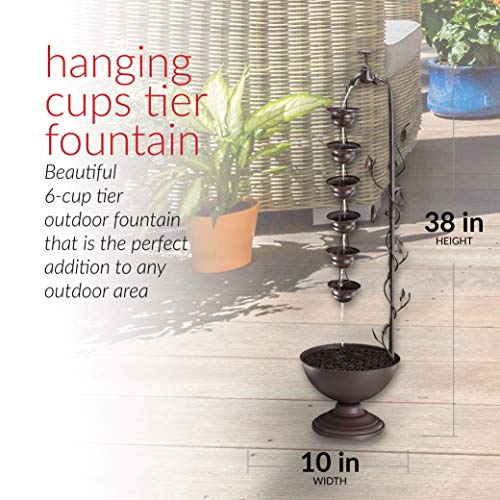 Alpine 6-Cup Floor Fountain - Image 2