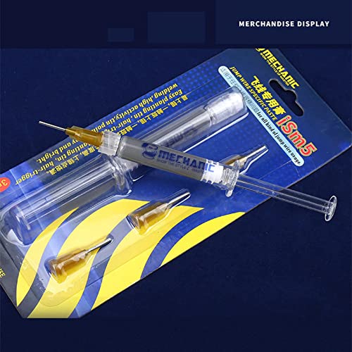 Image of Mechanic ISM5 Fly Jump Wire Soldering Flux Paste Low Temperature 220-230 Tin Solder Paste for Fingerprint Flying line Solder Paste