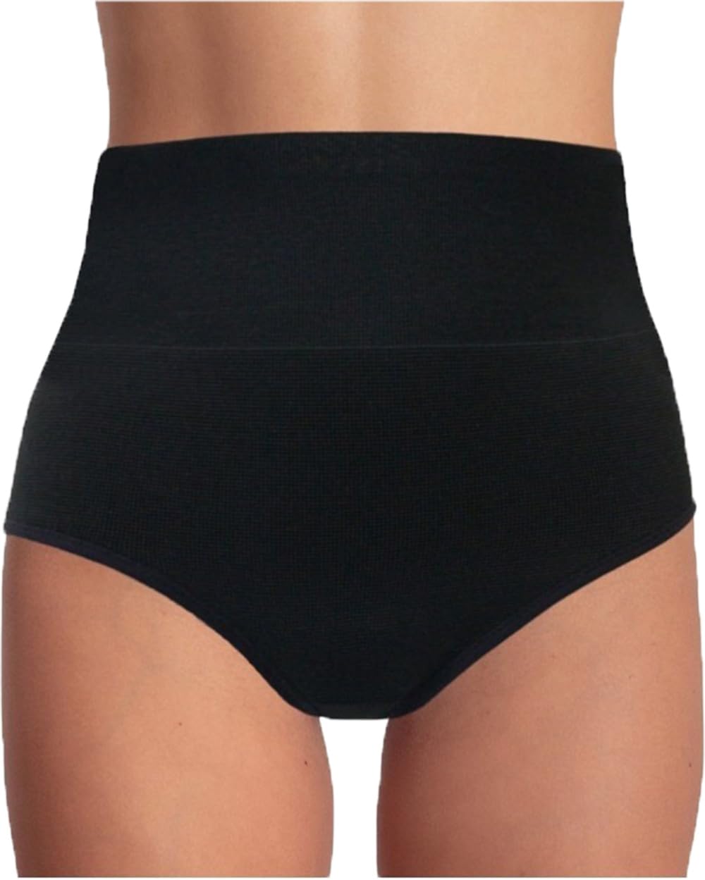 Orione Safte Mutande Contenitive Donna, Slip Elastico Post-Operatorio e Post-Parto, Nero, Art. 332