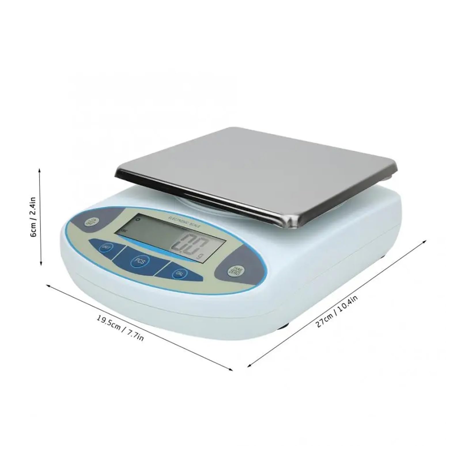 Waga cyfrowa 30kg 0,1g Waga laboratoryjna, cyfrowa waga elektroniczna o wysokiej dokładności 100-240V
