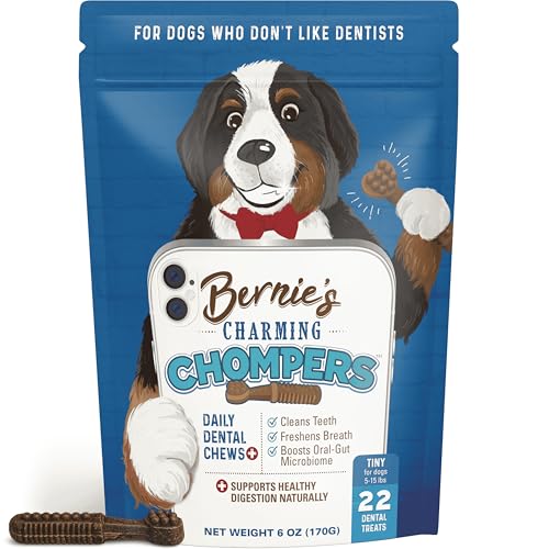 Bernie's Charming Chompers Dog Dental Chews, 22ct