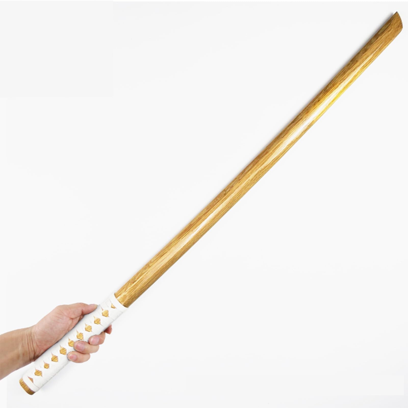 Katana de Madera iaido de 100 cm,bokken Artesanal,Espadas samurái de Madera Natural para Regalos,decoración,Cosplay,utilería y Kendo.