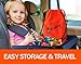 Skoolzy Peg Board Set - Montessori Toys for 2 Year Old - 38 Pc Plastic Peg Board for Kids with Shapes - Occupational Therapy Toys with Pegs, Dice, Lacing String & Storage Bag