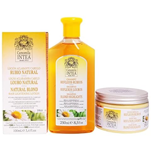 Tratamiento aclarador de cabello Camomila Intea Cover