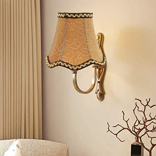 Sherchpry Rattan Lamp Shade Vintage Table Lampshade Retro Fabric Lamp Cover Clip On Chandelier Shade E27 Bell Shape Lampshade For Table Wall Lamp Living Room Bedroom Decorations Rattan Floor Lamp #TOP3