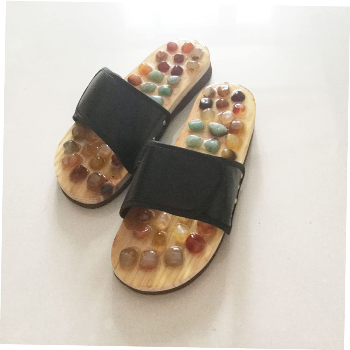 Achat Massagepantoffeln 1 Paar Schwarz 44, Fußsohlen Massageschuhe