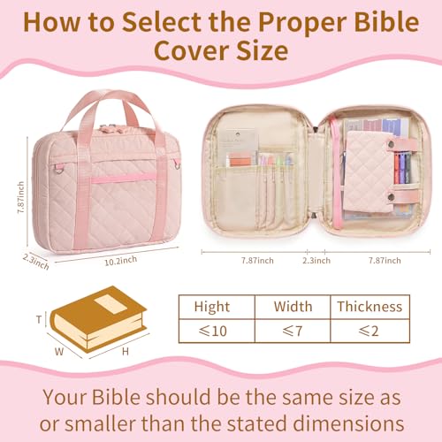 40% Off Quilted Bible Cover for Women with Code S9TAAOE6