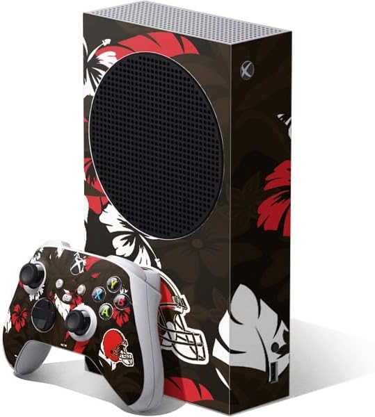 Skinit Decal Gaming Skin Compatible with Xbox Series S Bundle - Officially Licensed NFL Cleveland Browns Design