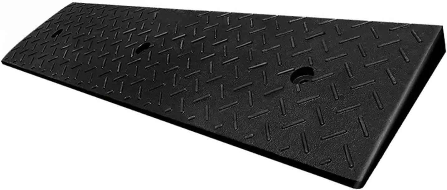 Schody rampowe Przenośne rampy krawężnikowe Plastikowe rampy krawężnikowe do podjazdów, ramp załadunkowych, chodników i samochodów(98x22x7cm)