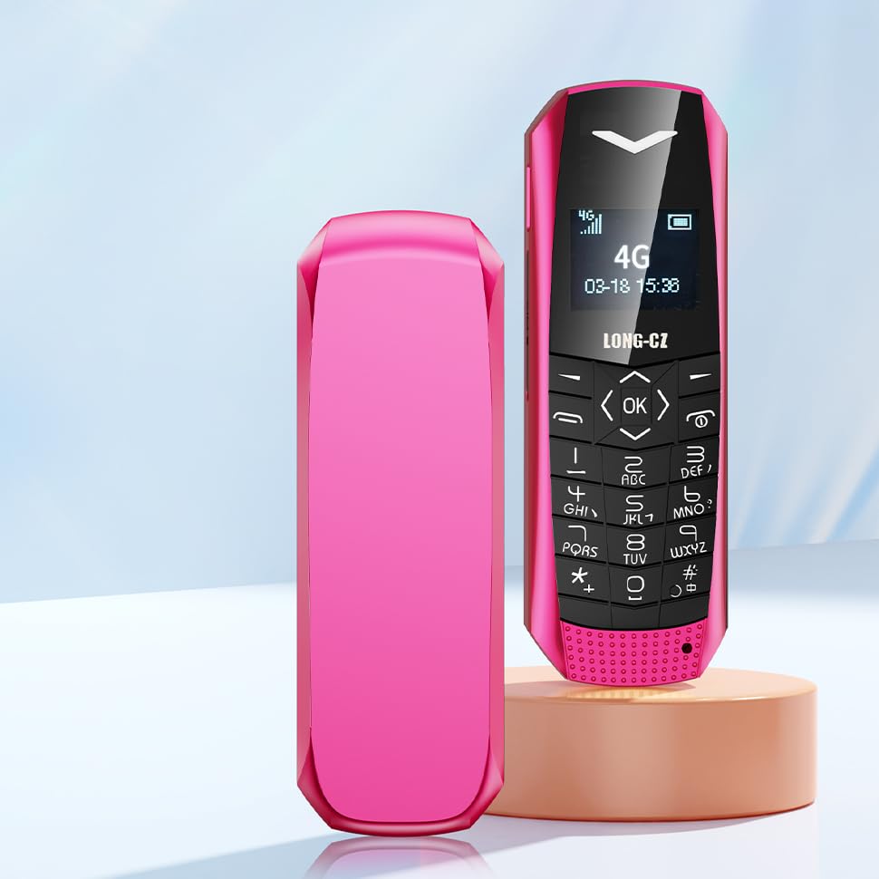 LONG-CZ Téléphone portable T3 pour enfants et personnes âgées, écran OLED de 0,66