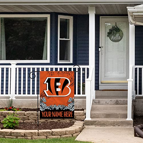 Image of Rico Industries NFL Standard /Primary Personalized 13 inch x 18 inch Double Sided Garden Flag
