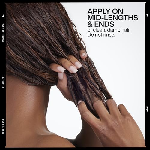 Redken Acidic Bonding Concentrate Leave In Conditioner - For Weak & Damaged Hair, Bond Building & Strengthening Hair Repair Treatment, Smooths & Provides Heat Protection