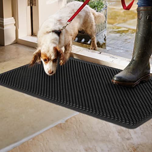 Fowooyeen Alfombrilla para la suciedad, color negro Cover