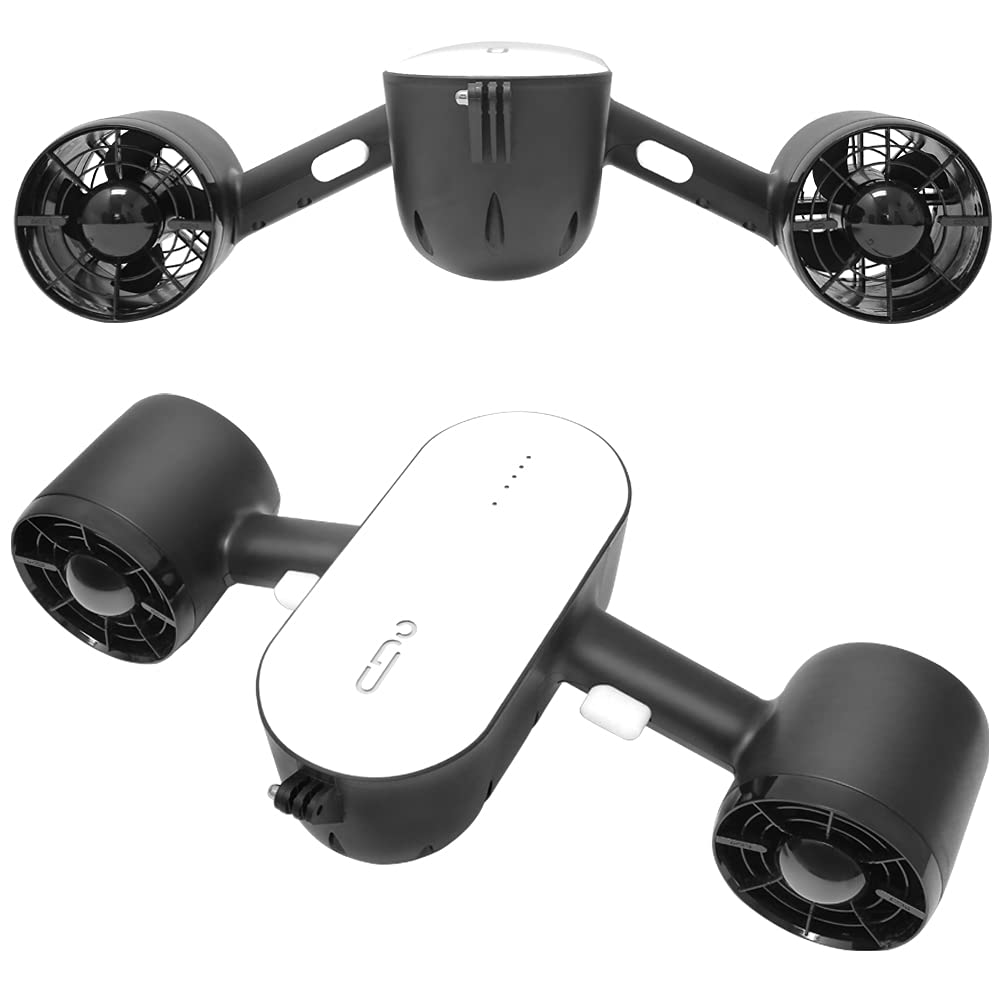 cho Sea Scooter Underwater Scooter Underwater Propeller Scooter Snorkeling Gear for Adults Dual Prop
