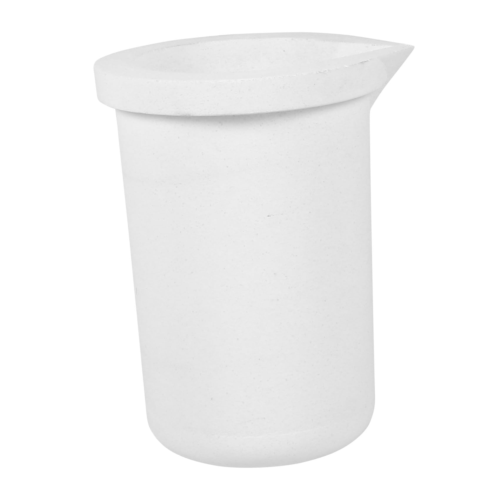 Alipis Crogiolo di Fusione in Quarzo da 2 kg Crogiolo in Ceramica ad Alta Purezza Resistente a Temperature Elevate e Corrosione Strumento per Fusione Metalli Preziosi e Leghe per