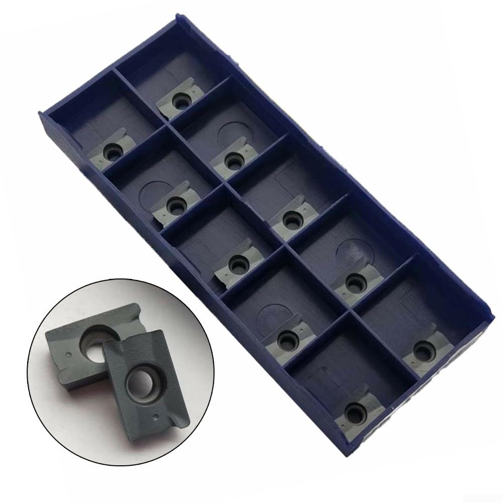 10 Inserti In Carburo Di Tungsteno Per Tornio - CCMT09T304 VP15TF, Per Acciaio E Inox