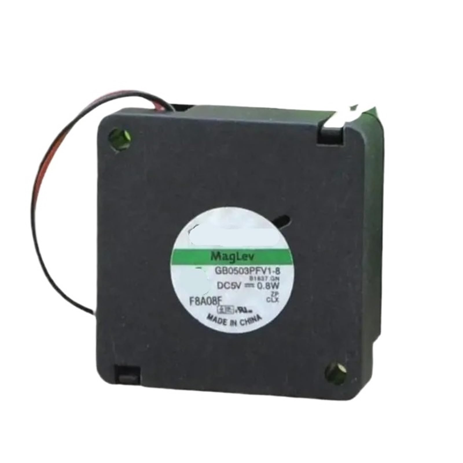 WESAWQGH 30mm Cooling Fan GB0503PFV1-8 30x30x10mm 5V 0.8W 2-Wire