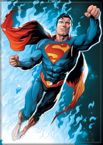 Imán decorativo rectangular Ata-Boy Superman 2.5 x 3.5 in