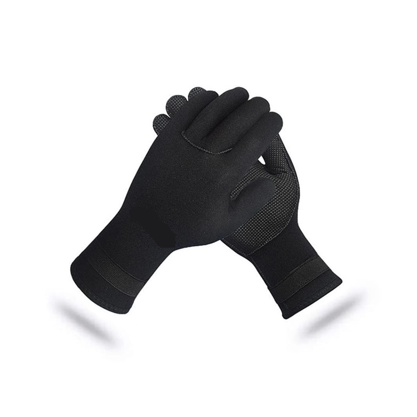 guanti da immersione, 1 paio di guanti da immersione 3 mm, nuoto, attrezzatura for lo snorkeling, antigraffio, caldi, materiale for muta, pesca subacquea(Nero,L)