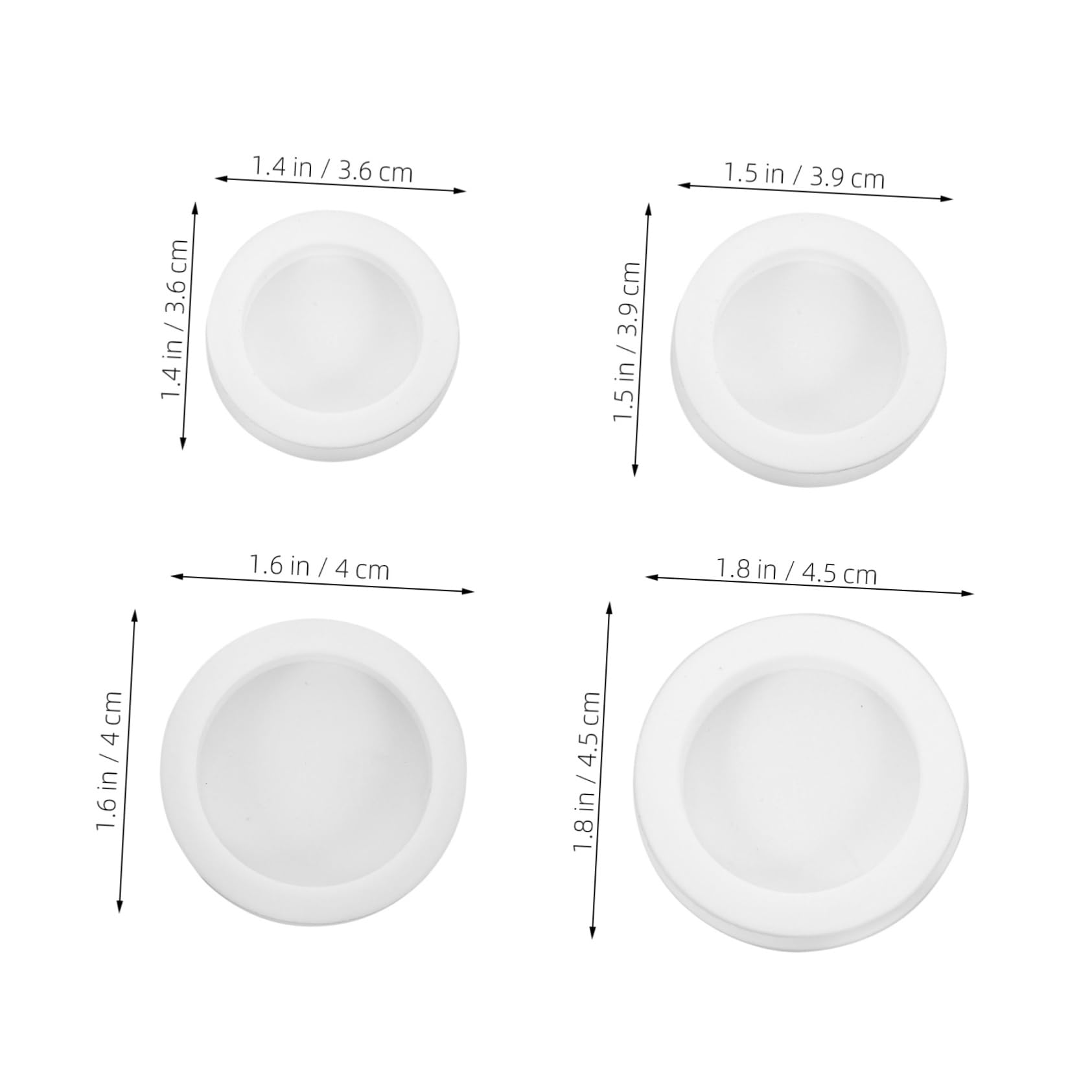 OSALADI 50pcs Piggy Bank Plug: Piggy Bank Stopper Saving Box Black Cover Silicone Stopper Plug Replacement Caps for Money Storage Jars