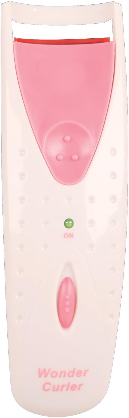 Wonder Curler Heated Eyelash Curler - Pink & White