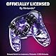 Afterglow LED drahtlos Deluxe Gaming Controller - Lizenziert durch Nintendo für Switch and OLED - RGB Hue Color Lights - See through Gamepad Controller - Paddle Buttons