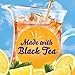 Crystal Light Decaf Lemon Iced Tea Naturally Flavored Powdered Drink Mix, 72 ct Pack, 12 Canisters of 6 Pitcher Packets