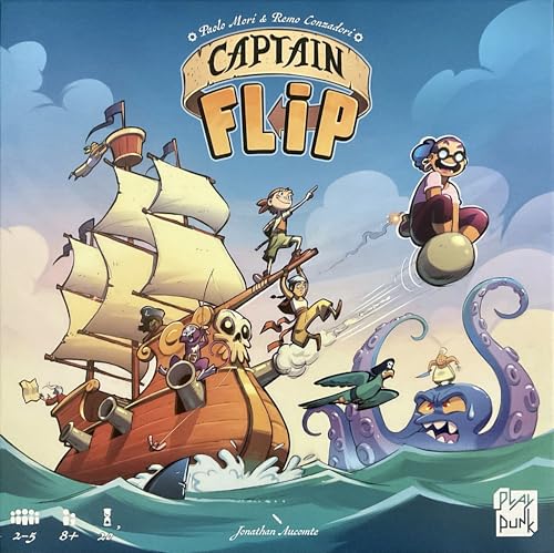 Jogo Captain Flip 2-5 Jogadores 8+ Anos Across the Board