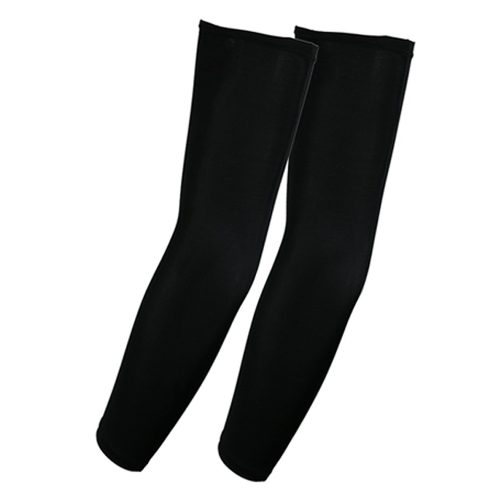 Lot De 4 Paires De Manchons De Compression UV Pour La Randonnée, Le Golf, La Pêche, La Conduite, Le Cyclisme, Le Basket-ball (blanc, Noir, Gris, Rose