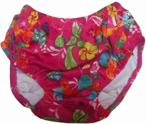 Speedo Pink UV Swim Diaper - Medium (12 Months)