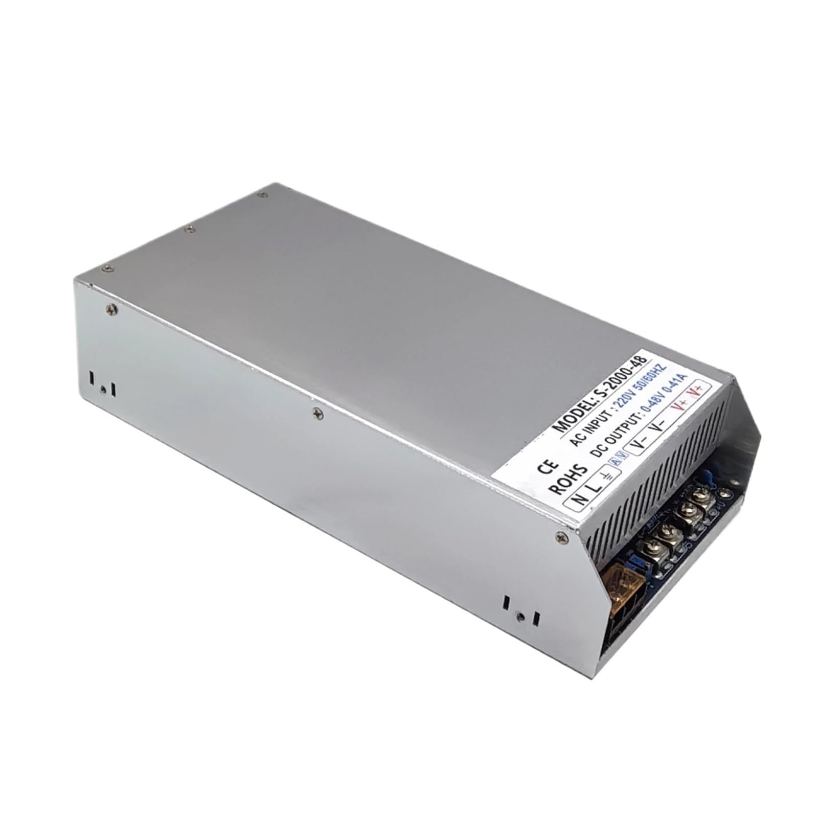 Tension de sortie d'alimentation à découpage 2KW 0-24V à 0-300V